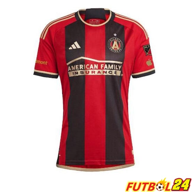 Camisetas De Futbol Atlanta United Primera Rojo Negro 2024/2025