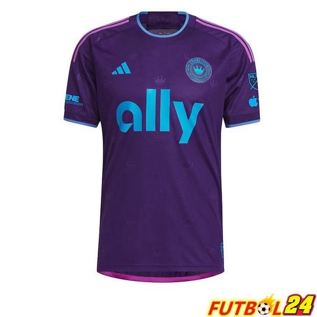 Camisetas De Futbol Charlotte FC Segunda Púrpura 2024/2025