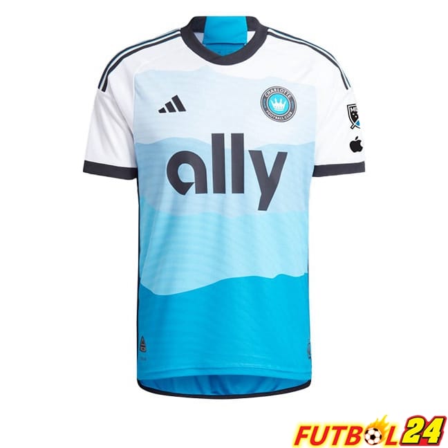 Camisetas De Futbol Charlotte FC Primera Azul Blanco 2024/2025