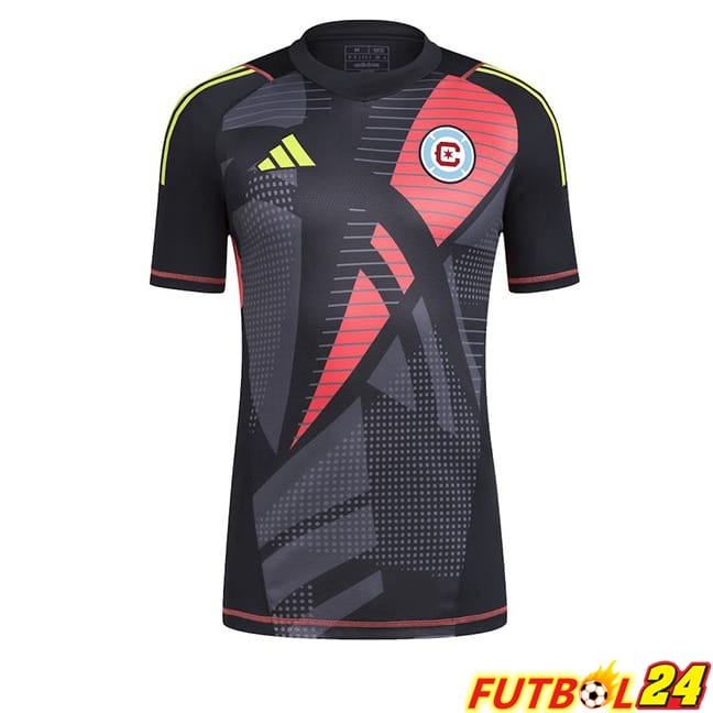 Camisetas De Futbol Chicago Fire FC Portero Negro 2024/2025