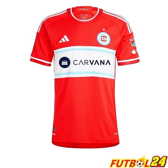 Camisetas De Futbol Chicago Fire FC Primera Rojo 2024/2025
