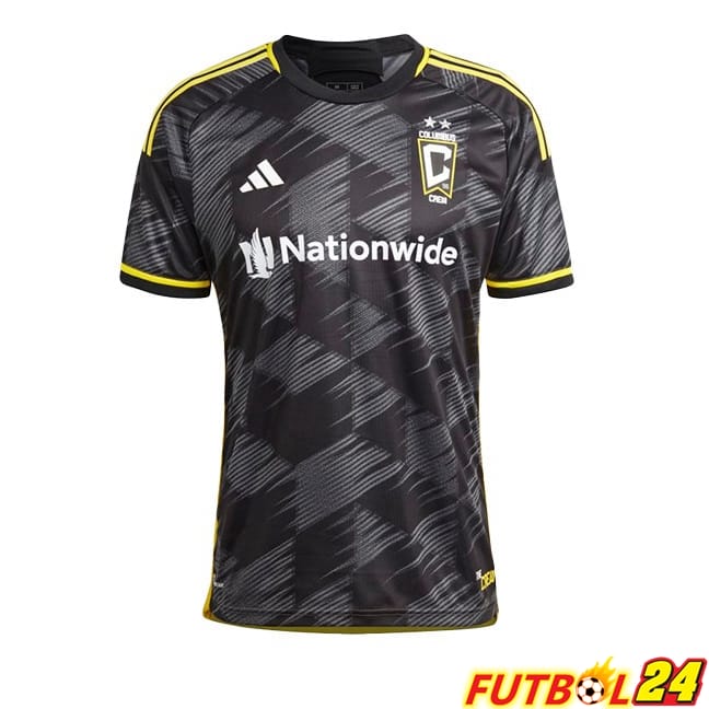 Camisetas De Futbol Columbus Crew Segunda Negro 2024/2025
