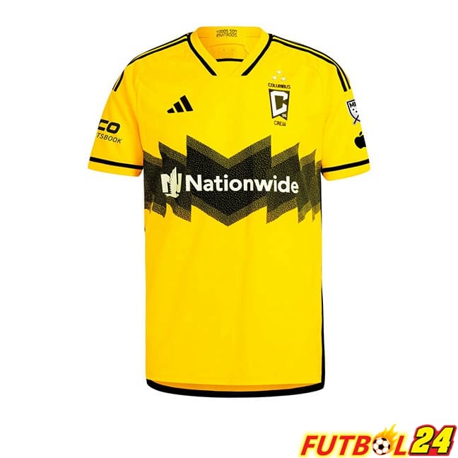 Camisetas De Futbol Columbus Crew Primera Amarillo 2024/2025