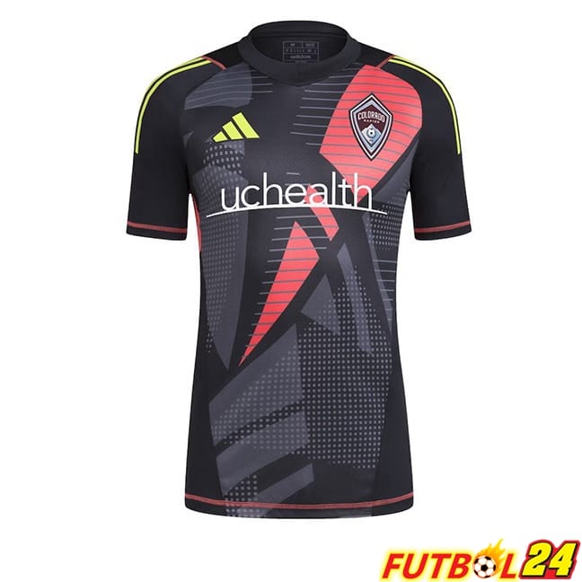 Camisetas De Futbol Colorado Rapids Portero Negro 2024/2025