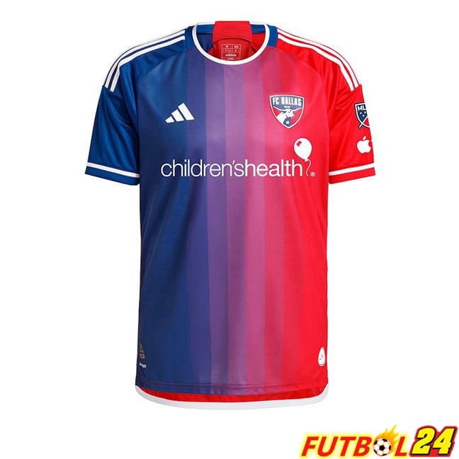 Camisetas De Futbol FC Dallas Primera Rojo Azul 2024/2025
