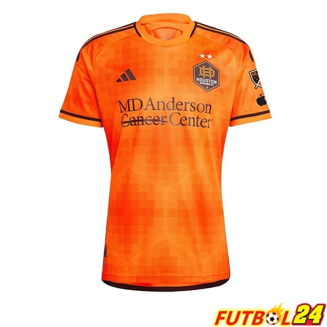 Camisetas De Futbol Houston Dynamo Primera Amarillo 2024/2025