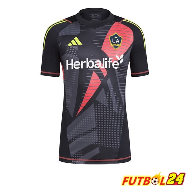 Camisetas De Futbol LA Galaxy Portero Negro 2024/2025