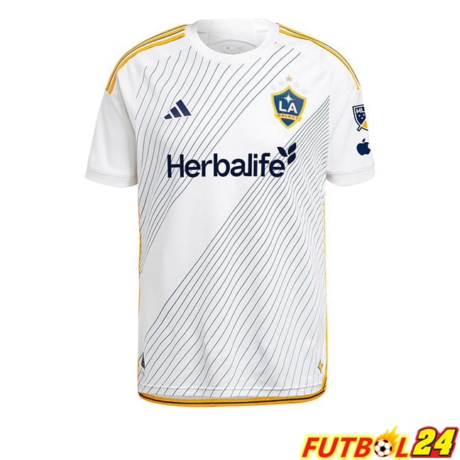 Camisetas De Futbol LA Galaxy Primera Blanco 2024/2025