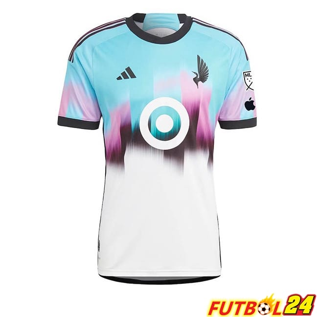 Camisetas De Futbol Minnesota United Segunda Azul Blanco 2024/2025