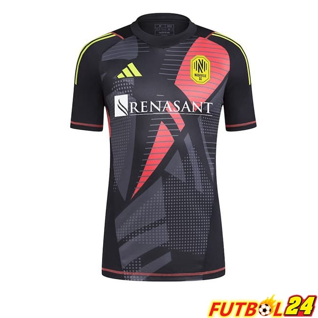 Camisetas De Futbol Nashville SC Portero Negro 2024/2025