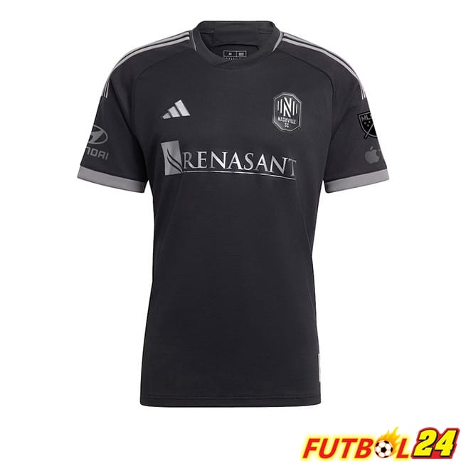 Camisetas De Futbol Nashville SC Segunda Negro 2024/2025