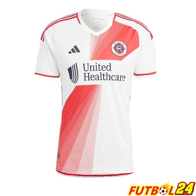 Camisetas De Futbol New England Revolution Segunda Blanco 2024/2025