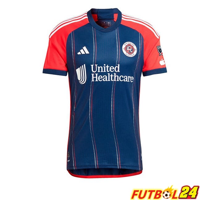 Camisetas De Futbol New England Revolution Primera Azul 2024/2025