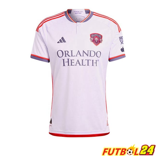 Camisetas De Futbol Orlando City SC Segunda Blanco 2024/2025