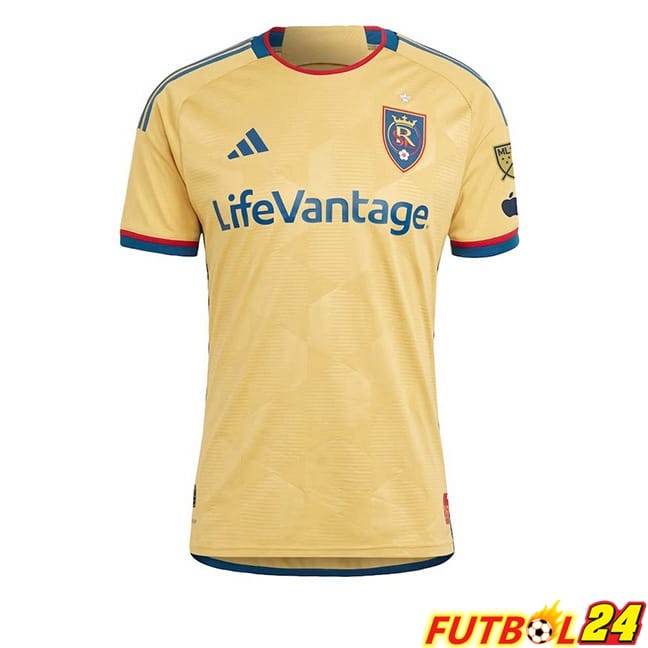 Camisetas De Futbol Real Salt Lake Segunda Azul Amarillo 2024/2025