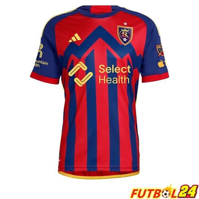 Camisetas De Futbol Real Salt Lake Primera Rojo Azul 2024/2025