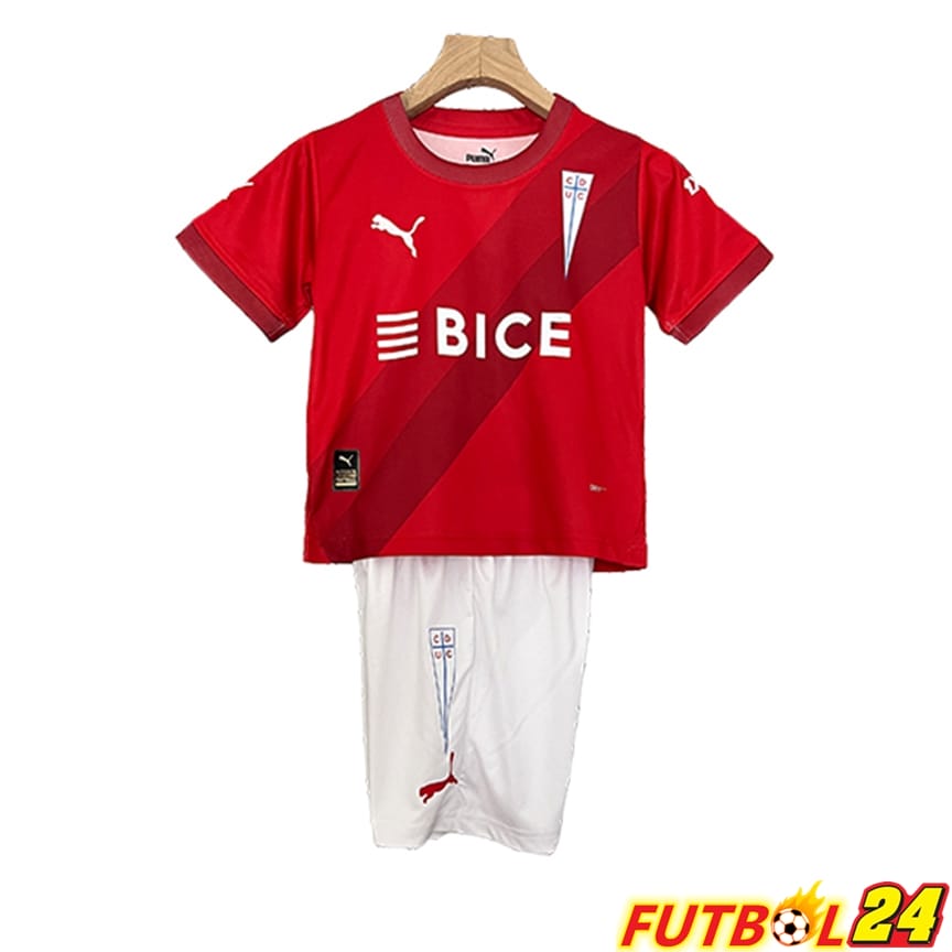 Camisetas De Futbol Deportivo Universidad Catolica Ninos Segunda 2024/2025
