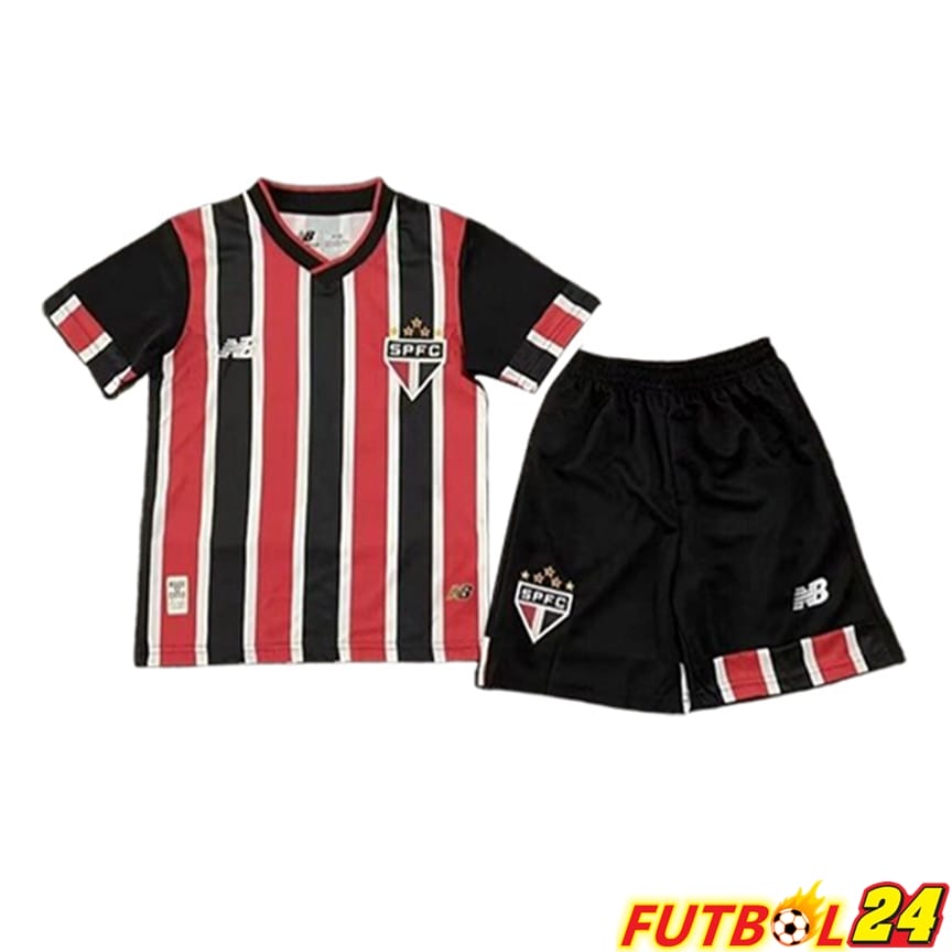 Camisetas De Futbol Sao Paulo FC Ninos Segunda 2024/2025