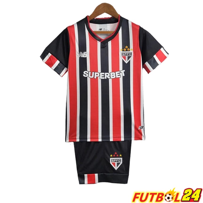 Camisetas De Futbol Sao Paulo FC Ninos Segunda 2024/2025