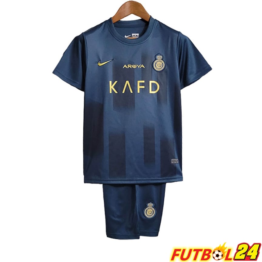 Nueva Camisetas De Futbol Al-Nassr Ninos Primera 2023/2024