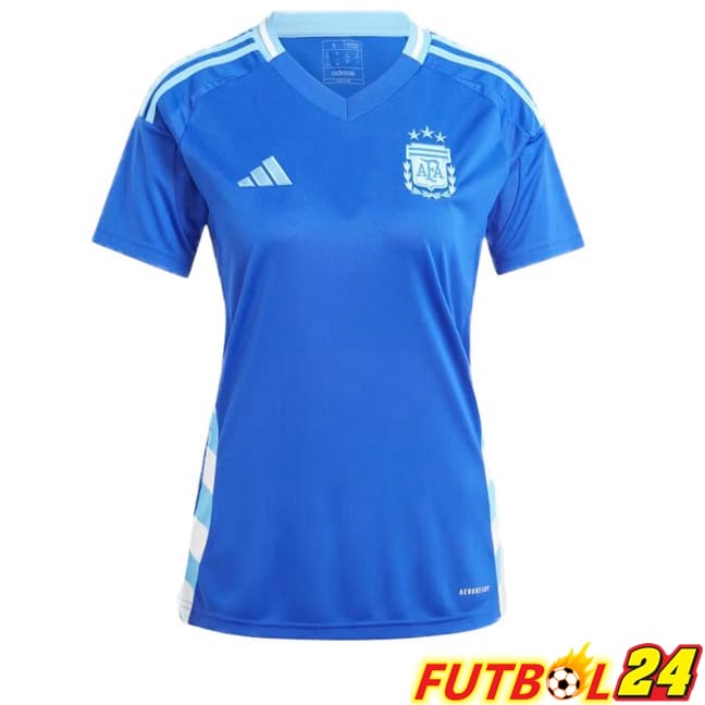 Camiseta Nacional Argentina Mujer Segunda Azul 2024/2025