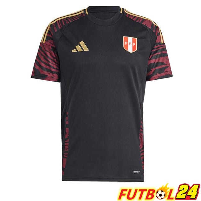 Camiseta Nacional Perú Segunda Negro 2024/2025