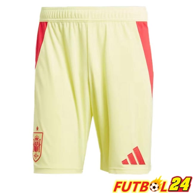 Cortos de Futbol España Segunda Amarillo 2024/2025
