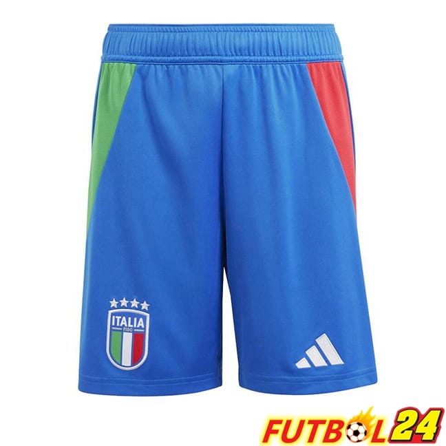Cortos de Futbol Italia Segunda Azul 2024/2025