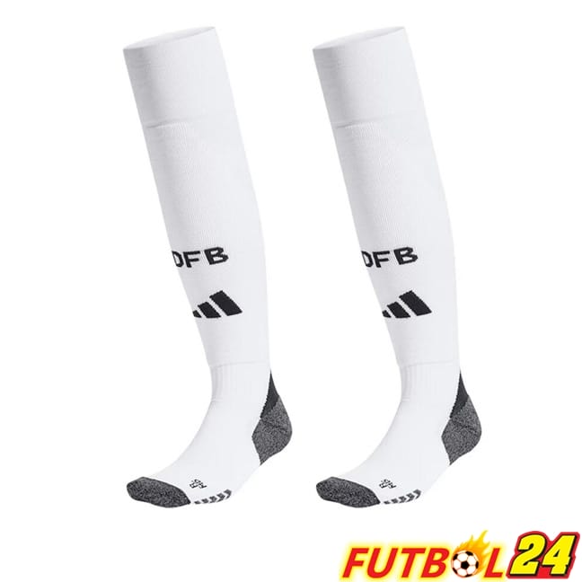 Calcetines De Futbol Alemania Primera Blanco 2024/2025