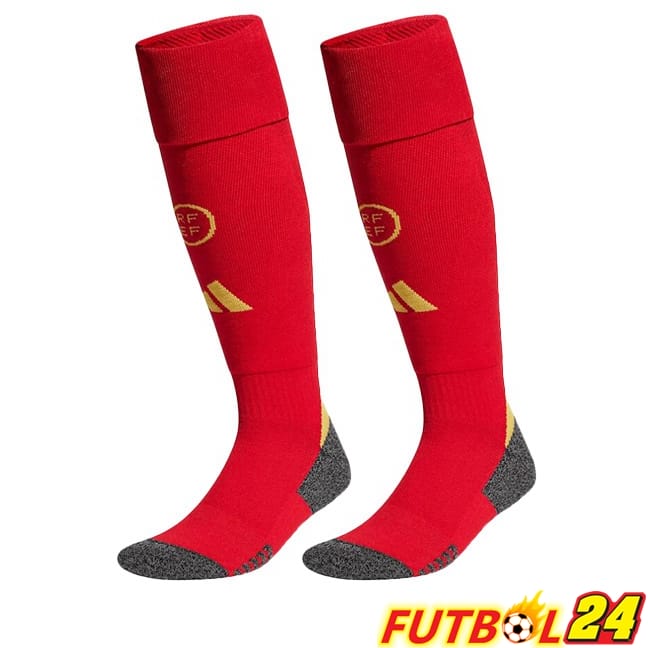 Calcetines De Futbol España Primera Rojo 2024/2025