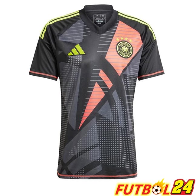 Camisetas De Futbol Alemania Portero Negro UEFA Euro 2024