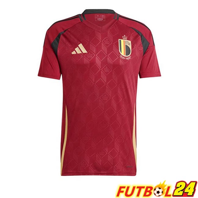 Camisetas De Futbol Bélgica Primera Rojo UEFA Euro 2024