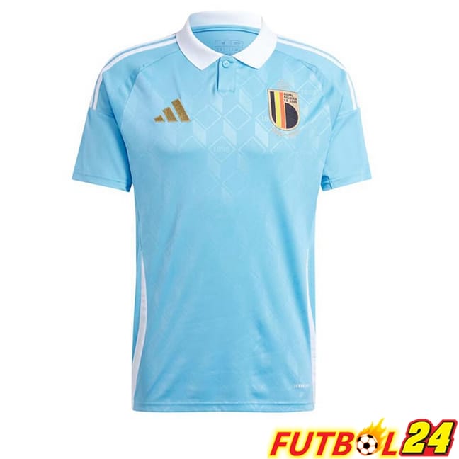 Camisetas De Futbol Bélgica Segunda Azul UEFA Euro 2024