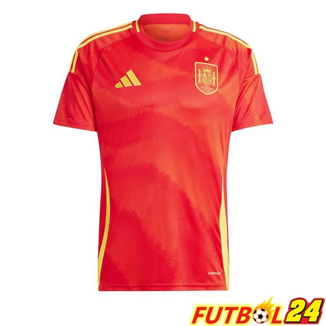 Camisetas De Futbol España Primera Rojo UEFA Euro 2024