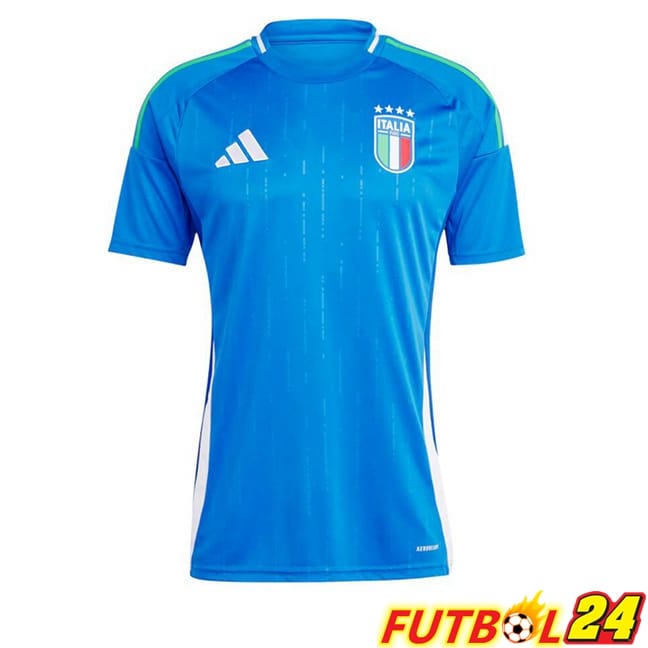 Camisetas De Futbol Italia Primera Azul UEFA Euro 2024