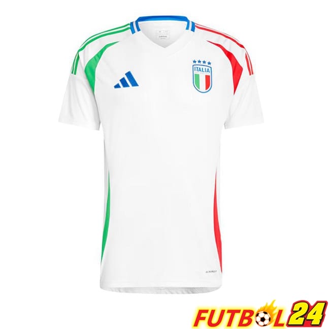 Camisetas De Futbol Italia Segunda Blanco UEFA Euro 2024
