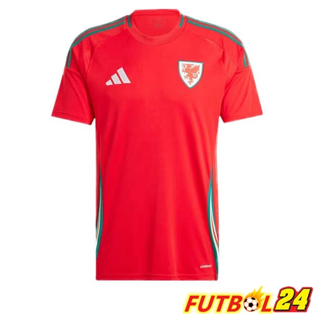 Camisetas De Futbol Gales Primera Rojo UEFA Euro 2024