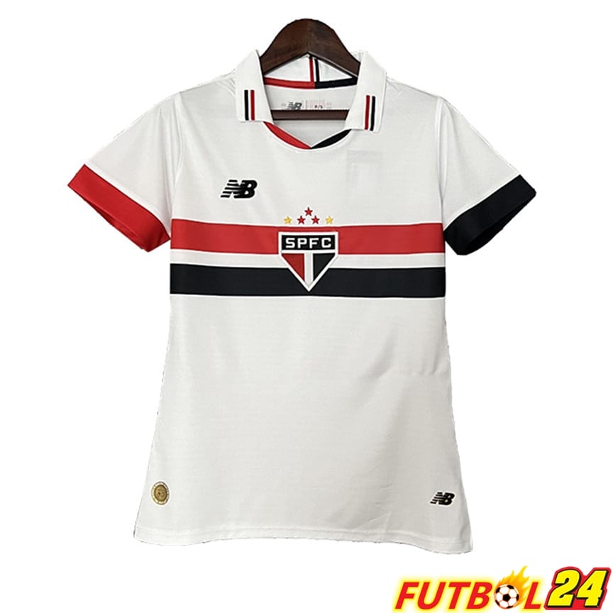 Camisetas De Futbol Sao Paulo FC Mujer Primera 2024/2025
