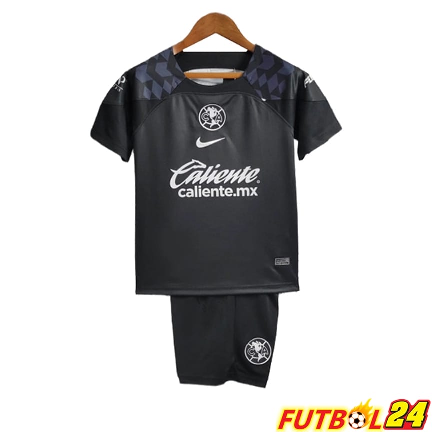 Camisetas De Futbol Club America Ninos Negro 2023/2024