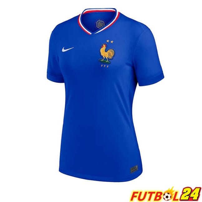 Camisetas De Futbol Francia Mujer Primera Azul 2024/2025