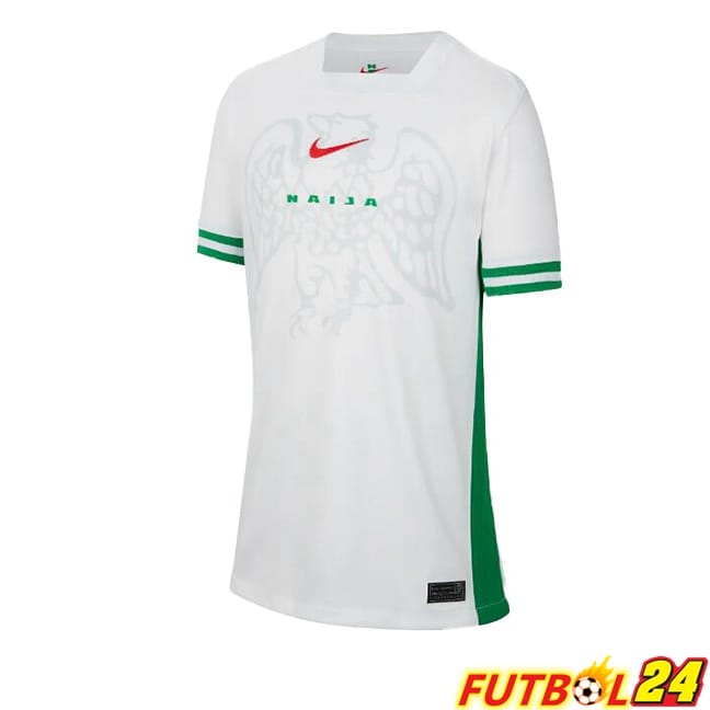 Camisetas De Futbol Nigeria Primera Azul Blanco 2024/2025