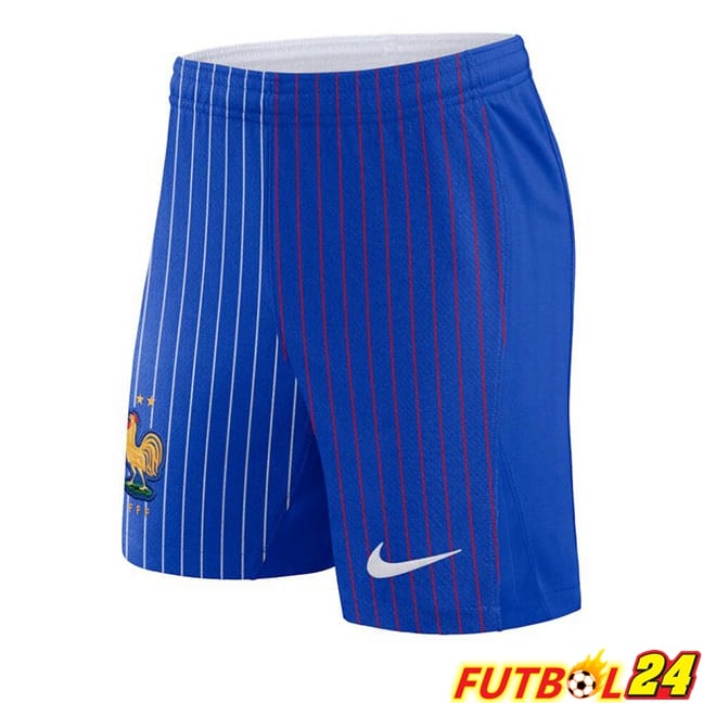 Cortos de Futbol Francia Segunda Azul 2024/2025
