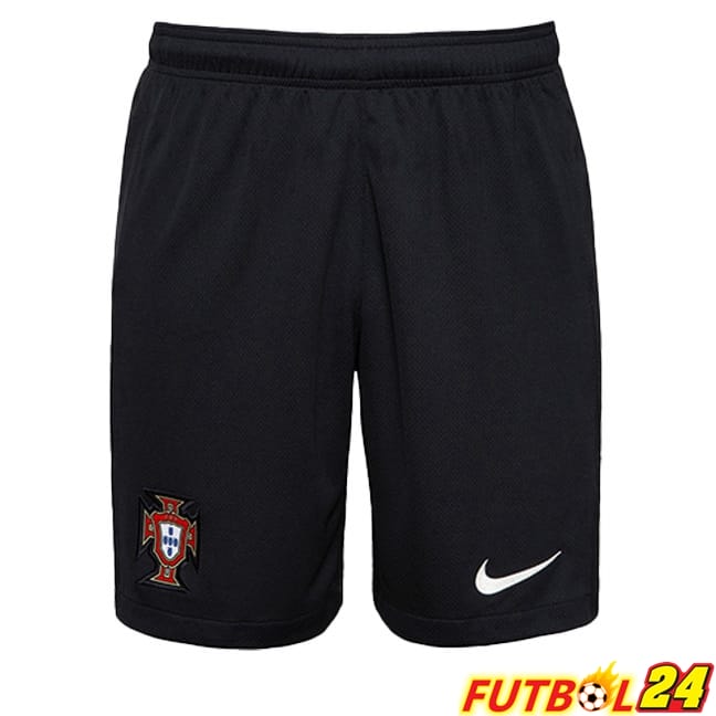 Cortos de Futbol Portugal Segunda Negro 2024/2025