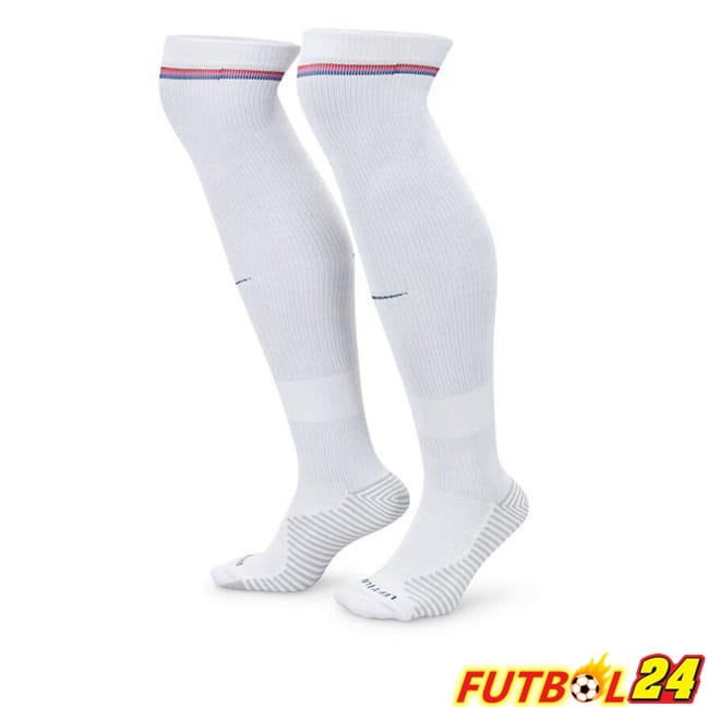 Calcetines De Futbol Inglaterra Primera Azul Blanco 2024/2025