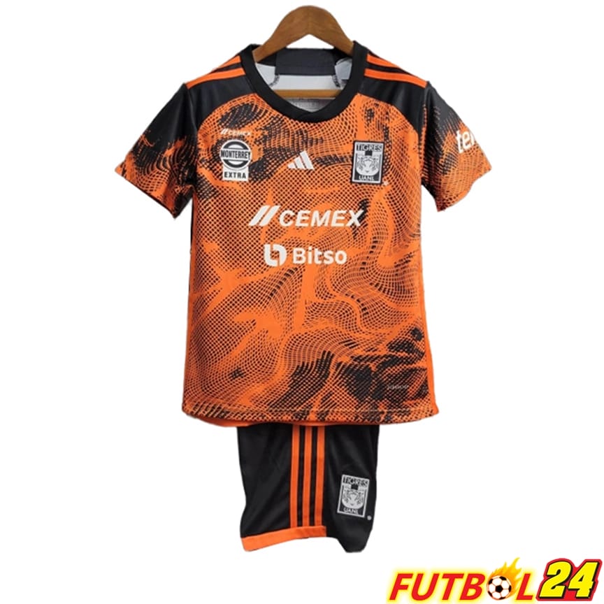 Camisetas De Futbol Tigres UANL Ninos 2023/2024