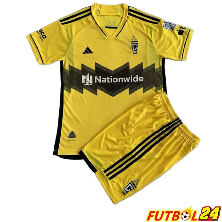 Camisetas De Futbol Columbus Crew SC Ninos Primera 2024/2025