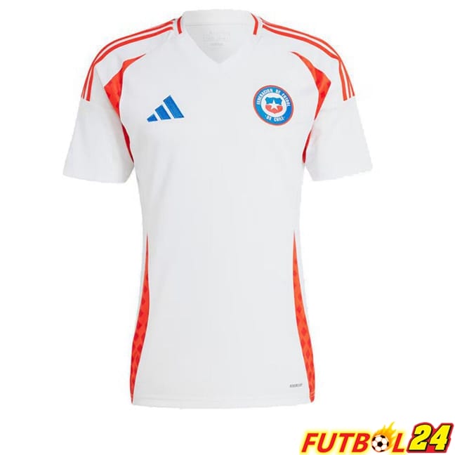 Camisetas De Futbol Chile Segunda Blanco 2024/2025