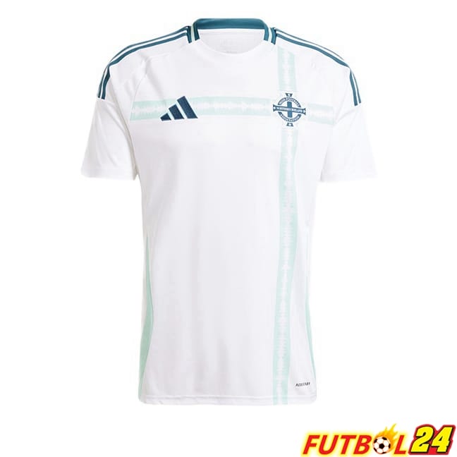Camisetas De Futbol Irlanda Del Norte Segunda Blanco 2024/2025