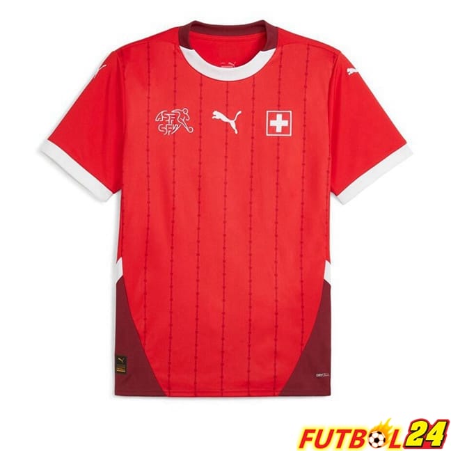 Camisetas De Futbol Suiza Primera Rojo 2024/2025