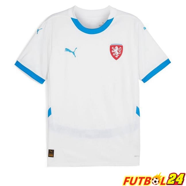 Camisetas De Futbol Chequia Segunda Blanco UEFA Euro 2024